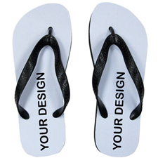 Custom Design Artwork Black Straps Men Large