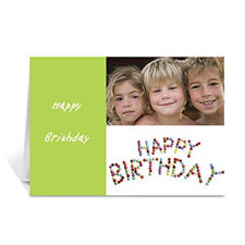 Elegant Collage Green Easter Greetings