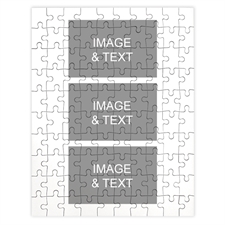 Three Collage Portrait Puzzle