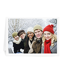 Christmas Picture in Landscape - White Border