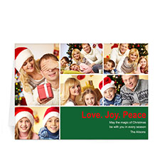 6 Photo Collage Peace Health Hope - Green