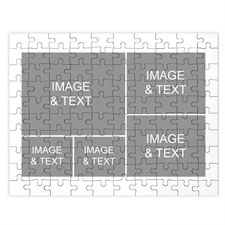Six Collage Photo Custom Large Jigsaw Puzzle