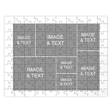 Six Collage Photo Custom Large Jigsaw Puzzle