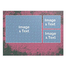 Three Collage Portrait Puzzle