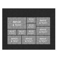 11 Facebook Photo Collage, Black