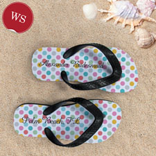 Personalized Bridesmaids Flip Flops (Women’s Small)_copy