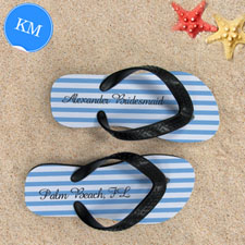 Carol White Stripes Custom Name (Kids’ Medium