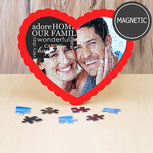 Magnetic Heart Shaped Puzzle