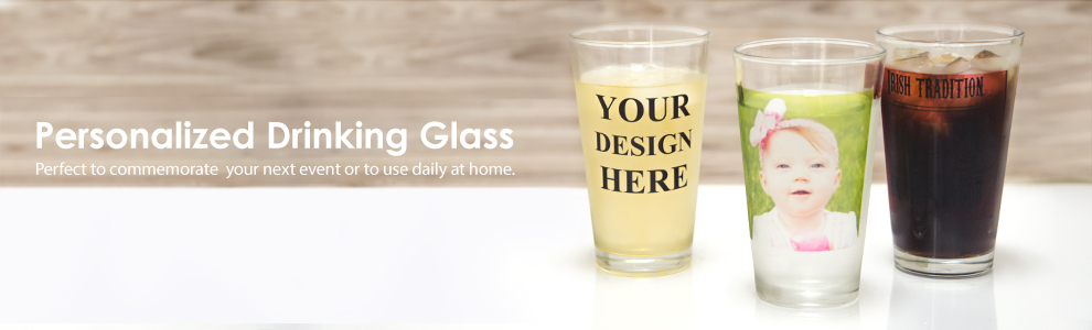 Personalized Drinking Glass