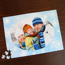 Custom Large Photo Jigsaw Puzzle, Holiday