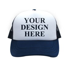 Custom Navy Trucker Hat