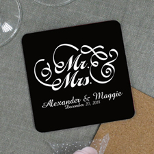 Personalized Mr. and Mrs. For Wedding