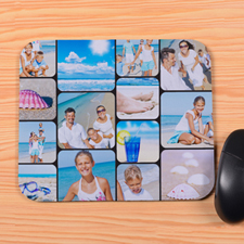 Personalized 14 Instagram Collage Mouse Pad