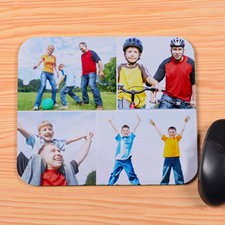 Personalized 4 Collage Mouse Pad