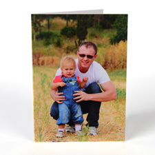 Portrait Photo Father’s Day Card