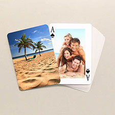 Class Custom Both Sides Playing Cards, Beach Party Fun