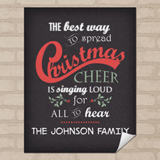 Cheer Personalized Poster Print