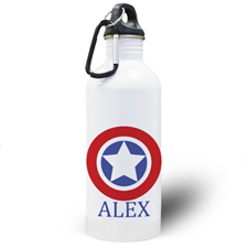 Personalized Photo Star Water Bottle