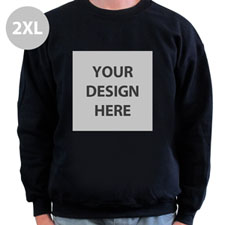 Custom Printed Irish, Black Sweatshirt