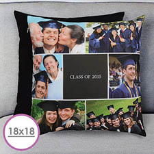 Graduation Collage Personalized Large Cushion 18