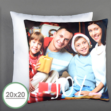 Joy Personalized Pillow 20 Inch  Cushion (No Insert) 