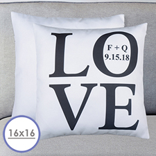 Love Personalized Pillow Cushion Cover 16