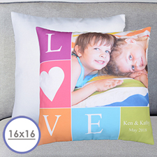 Love Photo Personalized Pillow Cushion Cover 16