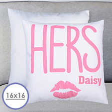 Her Personalized Large Cushion 18