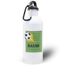 Soccer Personalized Kids Water Bottle