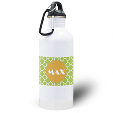 Lime Clover Personalized Water Bottle
