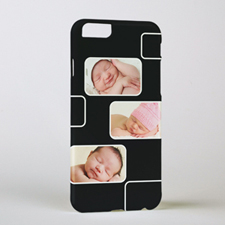 Black Three Collage Photo iPhone 6 Case