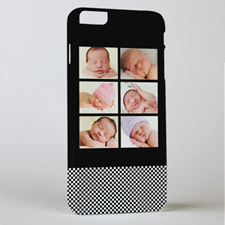 Black Six Collage Photo iPhone 6+ Case