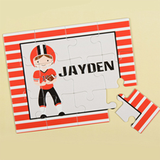 Football Personalized Kids Puzzle
