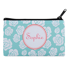 Cute Flower Personalized Cosmetic Bag 4X7