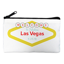 Las Vegas Wedding Personalized Cosmetic Bag
