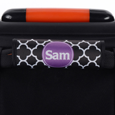 Black Clover Personalized Luggage Handle Wrap