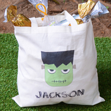 Mummy Personalized Trick or Treat Bag