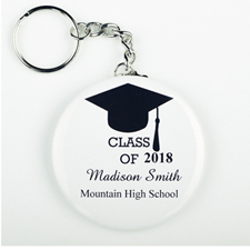 Graduation Party Personalized Button Keychain