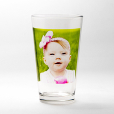 Personalized Photo Drinking Glass