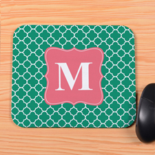 Green Clover Personalized Mousepad