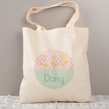 Easter Egg Tree Personalized Tote for Kids