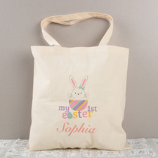 My First Easter Personalized Tote, Girls