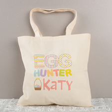 Egg Hunter Personalized Easter Tote