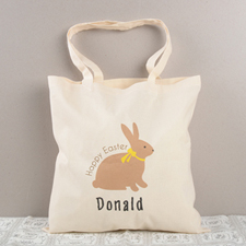 Happy Easter Personalized Easter Tote