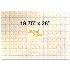 19.75 x 28 Engraved Wooden Guestbook Jigsaw Puzzle (209 pieces)