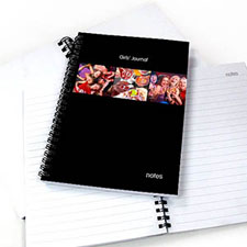 Black Three Collage One Title NoteBook