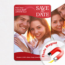 4x6 Large You Should Come Save The Date Magnet