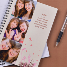 Three Collage Spring in Pink Photo Notebook