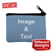 Personalized Photo Coin Purse – Different Images for front and back