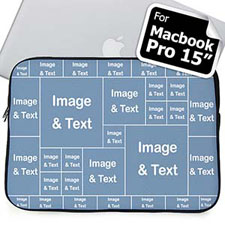 Facebook Thirty-one Collage MacBook Pro 15 Sleeve (2015)